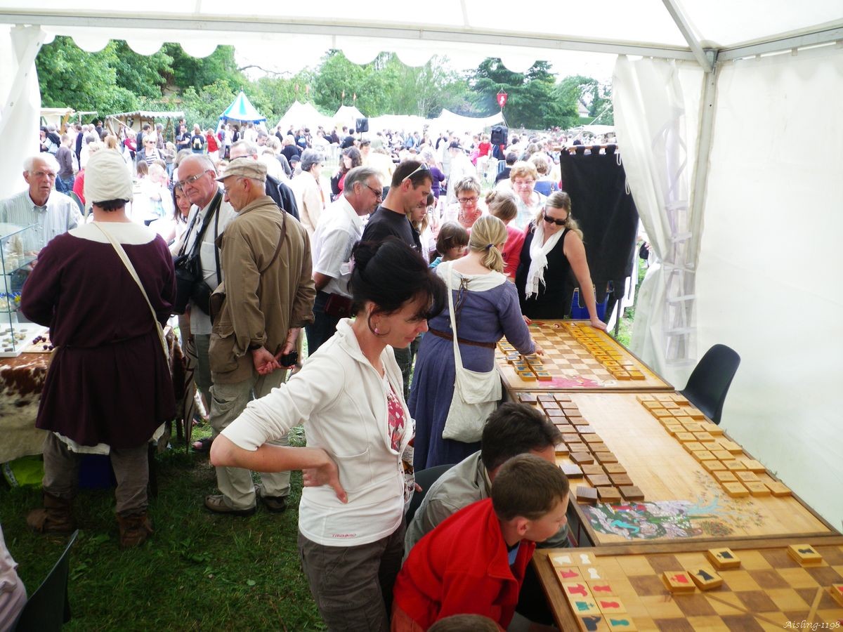 Neubourg 2011. A l'extérieur de la tente, ce sont aussi nos jeux sur encore 10m, assidument fréquentés. aisling-1198-au-neubourg-2011