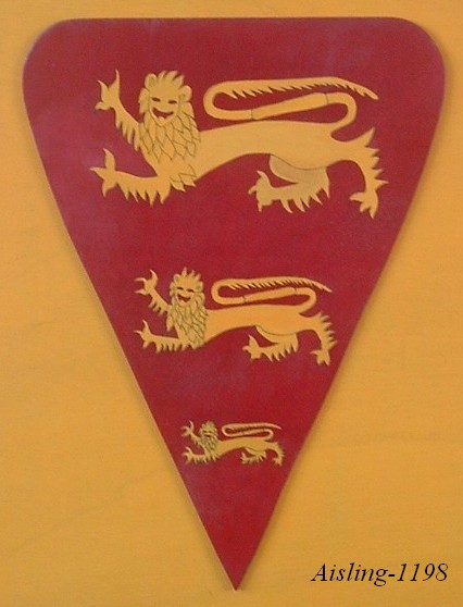 Drapeau Normand - PREMIUM - Normandie aux deux léopards ou lions léopa